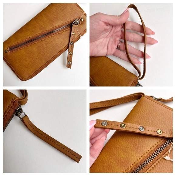 Free People Distressed Vegan Wallet - Picture 10 of 13